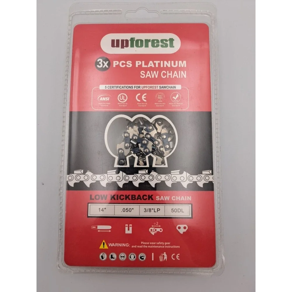 UPFOREST‎ 14 Inch Chainsaw Chain 3/8